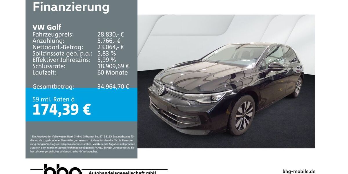 VW Golf 22.675 km 28.360 &euro; Reutlingen 72770