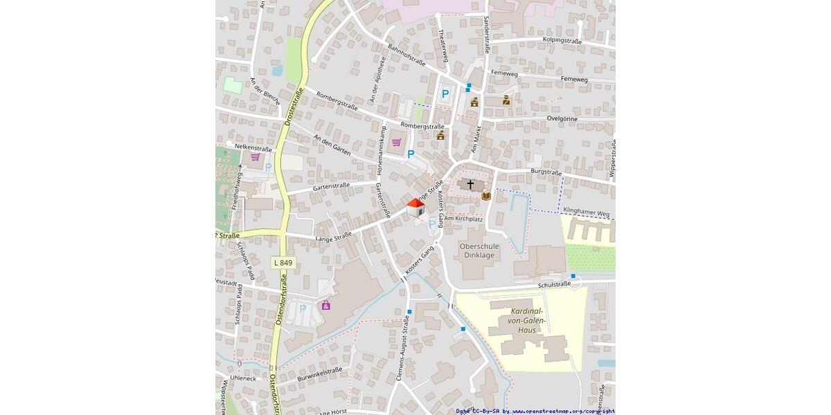 Etagenwohnung Dinklage - 3 Zimmer, 85 m&sup2;, 700&euro; | Angebot:26662360