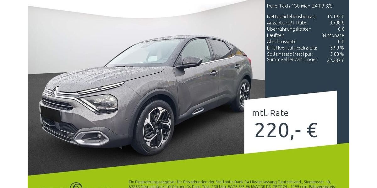 Citroen C4 21.415 km 18.540 &euro; Bocholt 46395