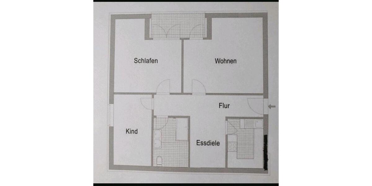 Maisonettenwohnung Wolfsburg Almke - 4 Zimmer, 91 m&sup2;, 219.000&euro; | Angebot:26834486