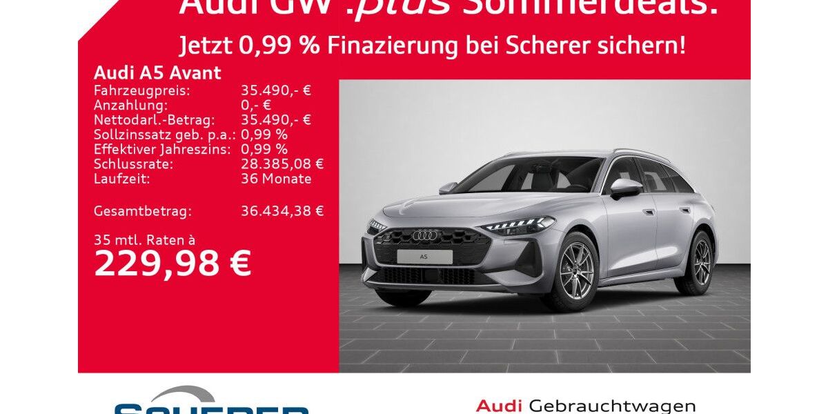 Audi A5 6.239 km 35.490 &euro; Simmern 55469