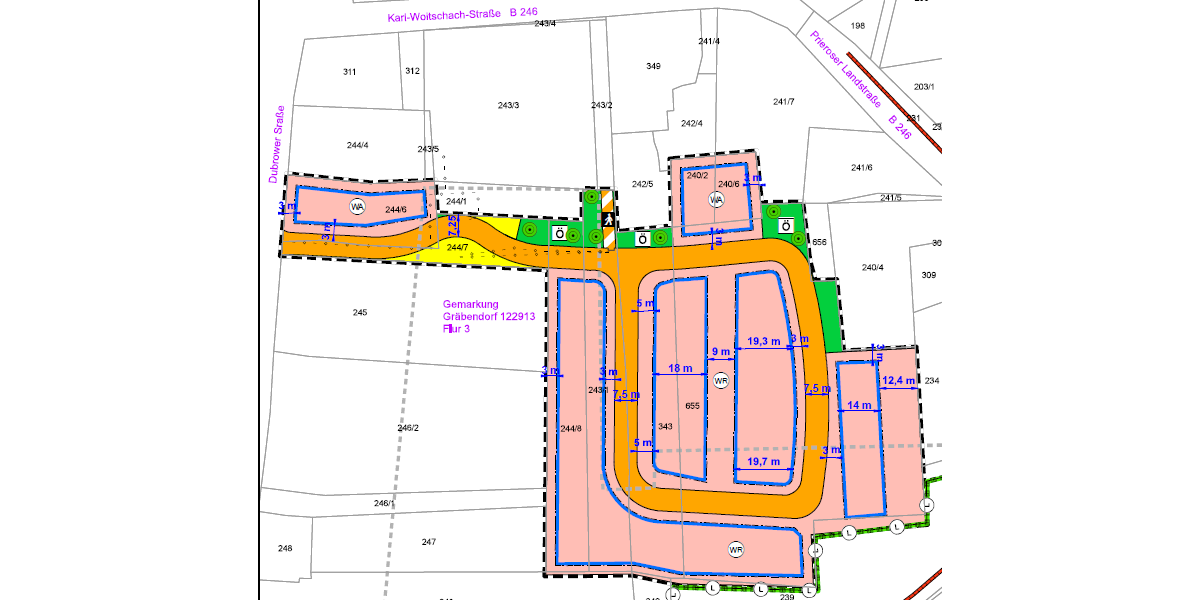 Grundstück Gräbendorf - Nähe Bestensee Nähe Bestensee - 180.600&euro; | Angebot:24870069