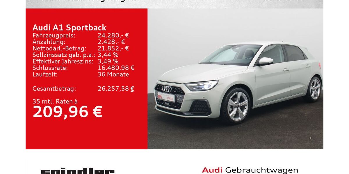 Audi A1 7.000 km 23.880 &euro; Würzburg 97076