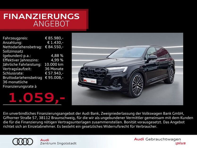 Audi Q7 18.200 km 85.980 € Ingolstadt 85057