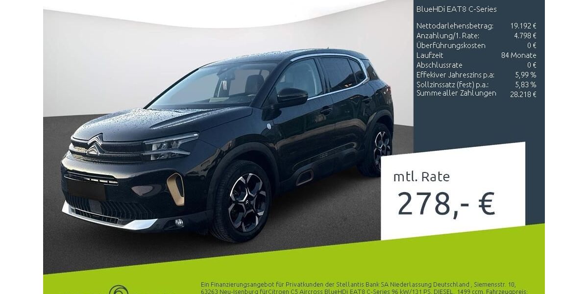 Citroen C5 Aircross 24.571 km 23.990 &euro; Dülmen 48249