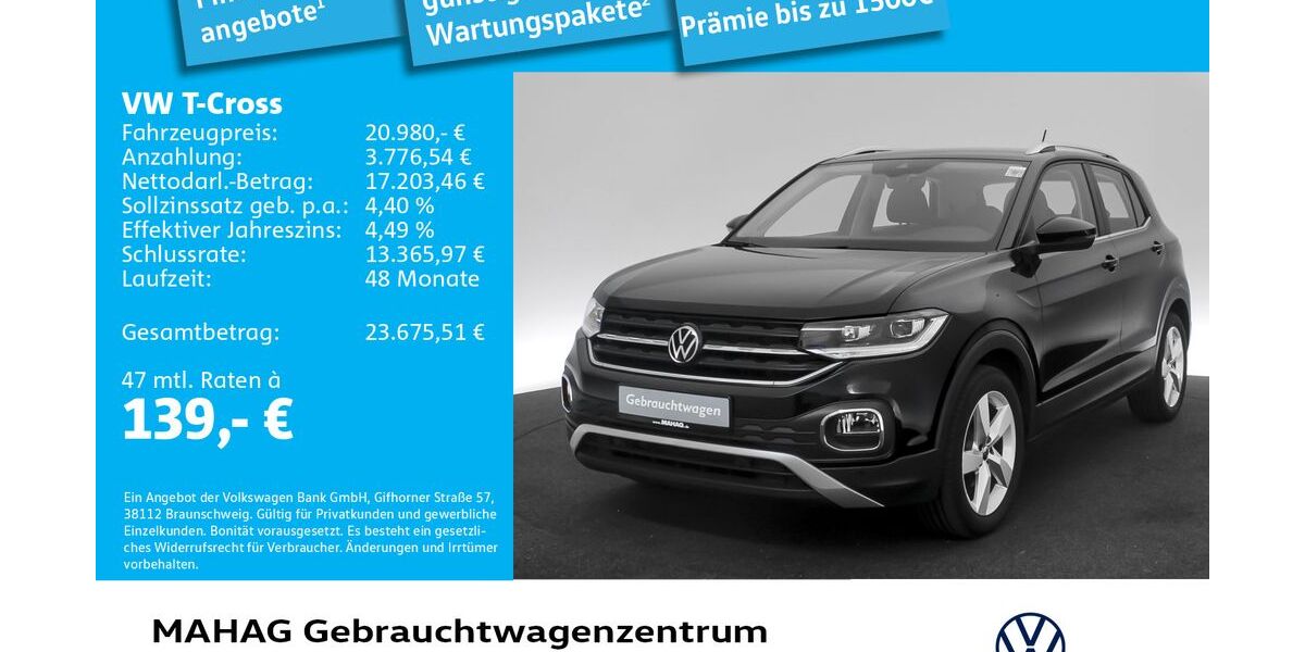 VW T-Cross 64.017 km 19.382 &euro; München 80935