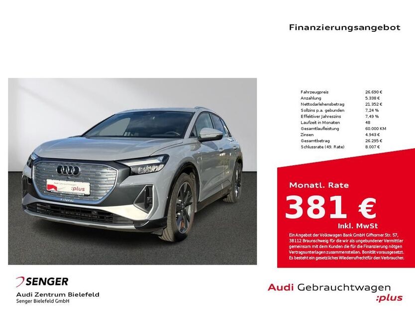 Audi Q4 e-tron 48.822 km 26.690 € Bielefeld 33609