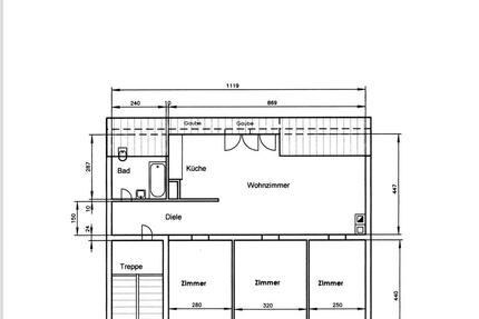 Wohnung Pforzheim Brötzingen - 4 Zimmer, 75 m&sup2;, 950&euro; | Angebot:25570931