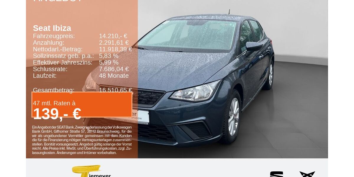 Seat Ibiza 40.030 km 13.670 &euro; Gelsenkirchen OT Beckhausen 45899