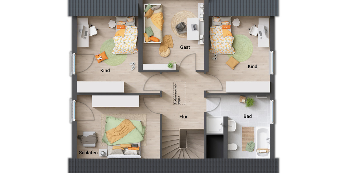 Einfamilienhaus Nessetal-Hochheim Hochheim - 6 Zimmer, 161 m&sup2;, 406.860&euro; | Angebot:25851606