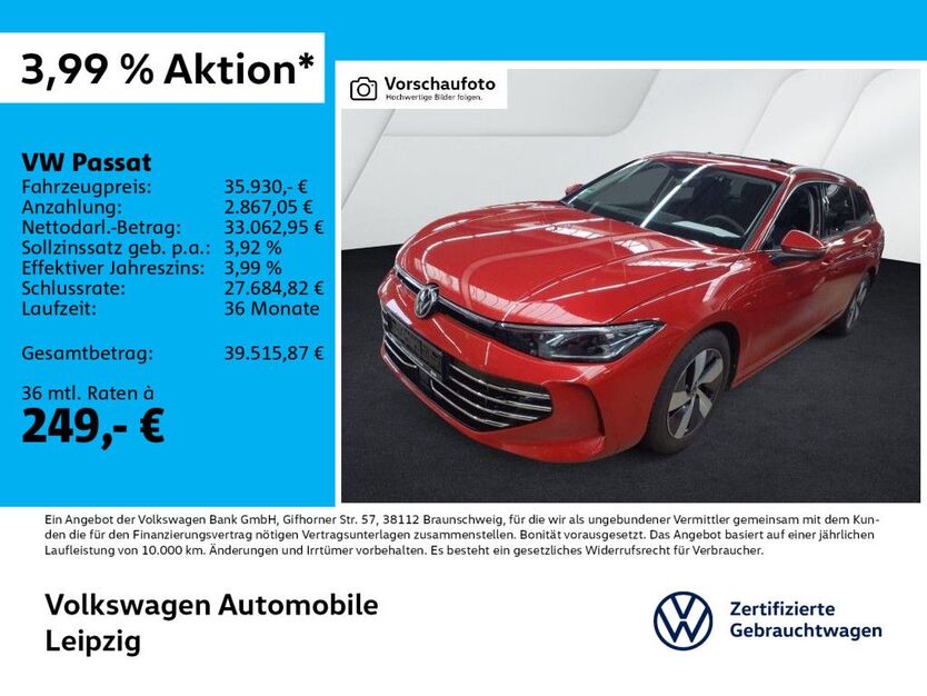 VW Passat 19.674 km 35.930 € Leipzig 04178
