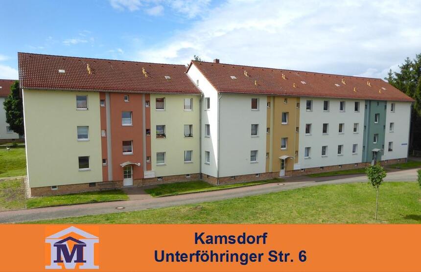 4-Raum-Wohnung mit gepflegtem Wohnumfeld in Kamsdorf