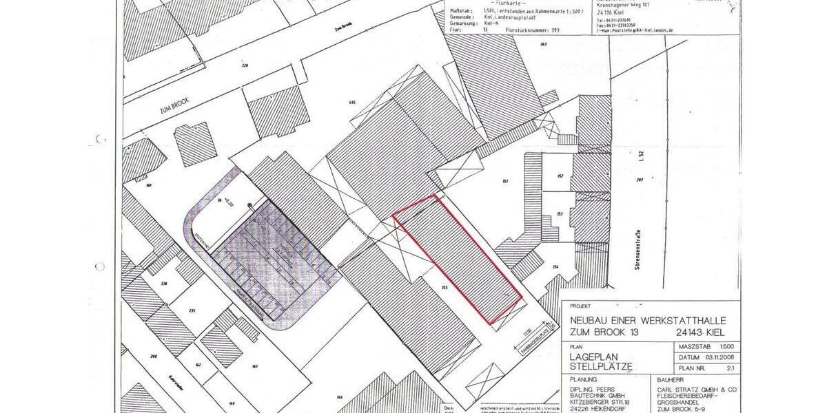 Gewerbeobjekt Kiel Gaarden-Ost - 6&euro; | Angebot:25421175