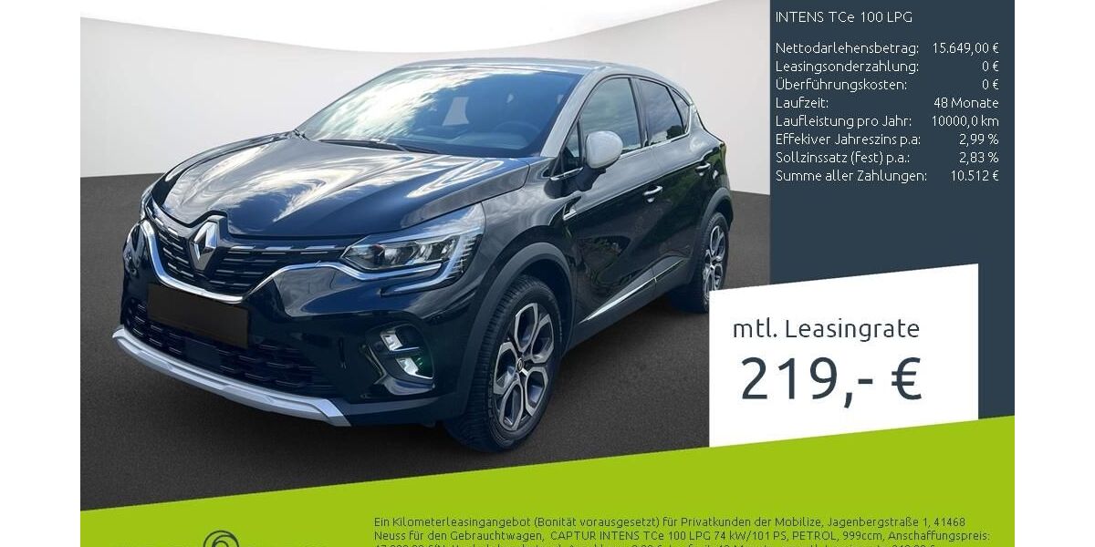Renault Captur 46.993 km 15.240 &euro; Münster - Amelsbüren 48163