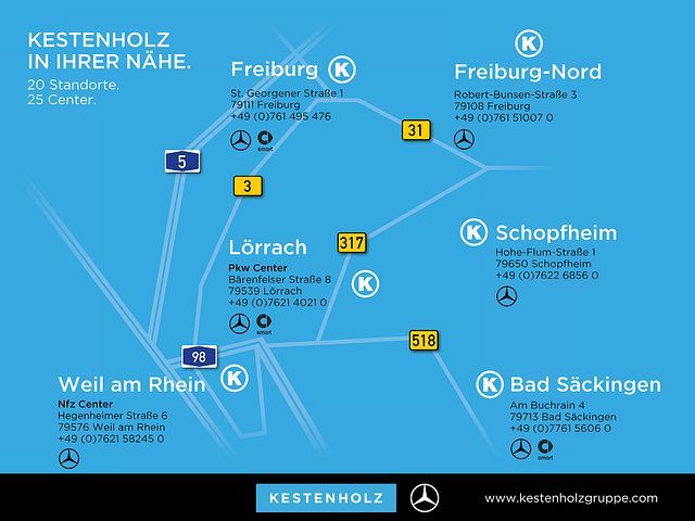 Mercedes-Benz V 300 5.000 km 86.900 &euro; Freiburg 79111
