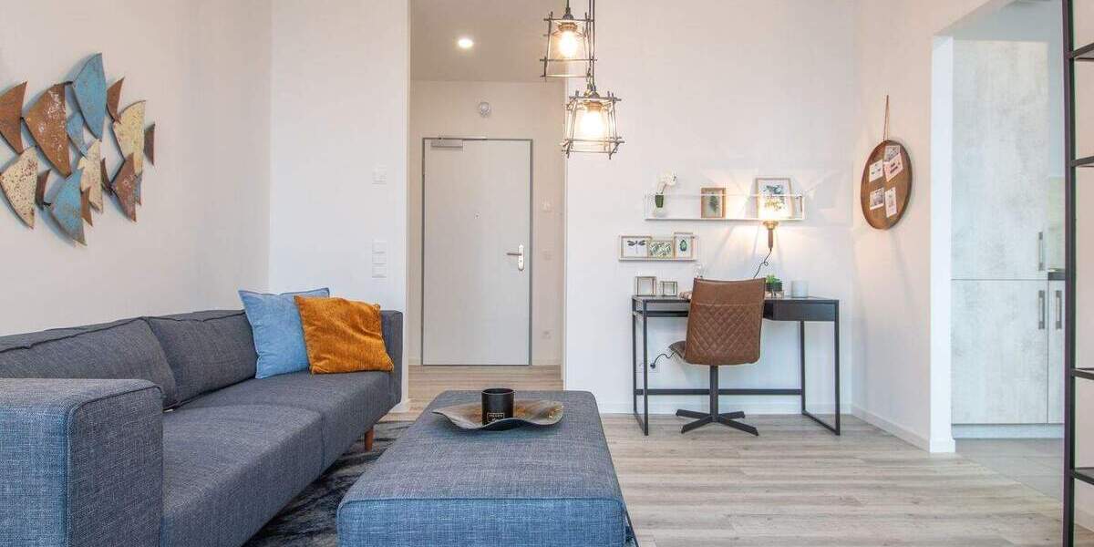 Etagenwohnung Frankfurt am Main Schwanheim - 2 Zimmer, 55 m&sup2;, 845&euro; | Angebot:25390512