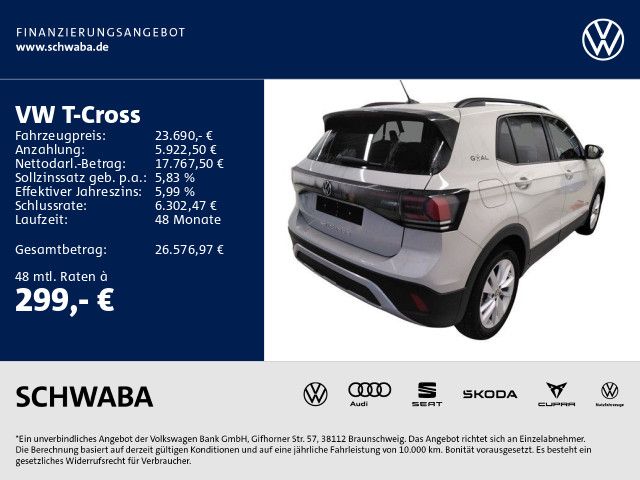 VW T-Cross 6.800 km 23.690 &euro; Gersthofen 86368