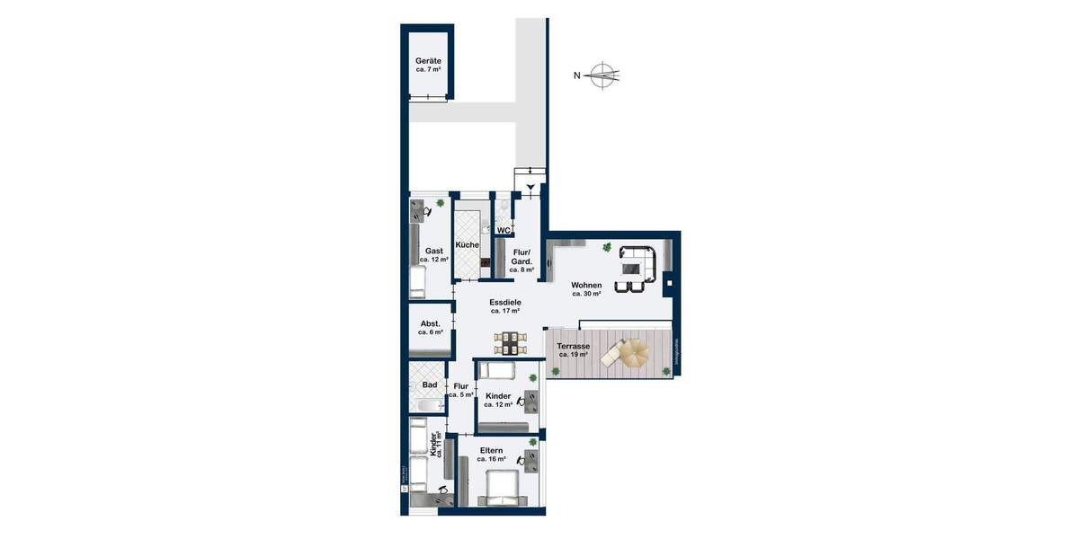 Bungalow Hamburg Lohbrügge - 5 Zimmer, 132 m&sup2;, 475.000&euro; | Angebot:25533301
