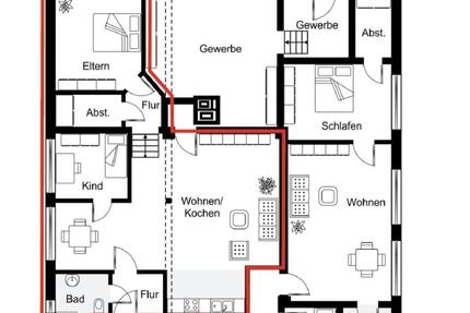 Wohnung Steinbach-Hallenberg Hallenberg - 3 Zimmer, 90 m&sup2;, 630&euro; | Angebot:22611613