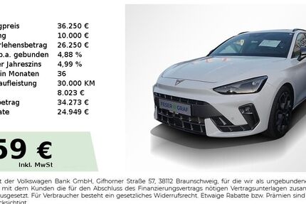 Cupra Leon 17.500 km 35.250 &euro; Lauf an der Pegnitz 91207