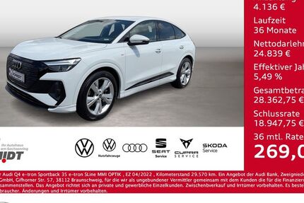 Audi Q4 e-tron 29.570 km 27.450 &euro; Bernsdorf 09337