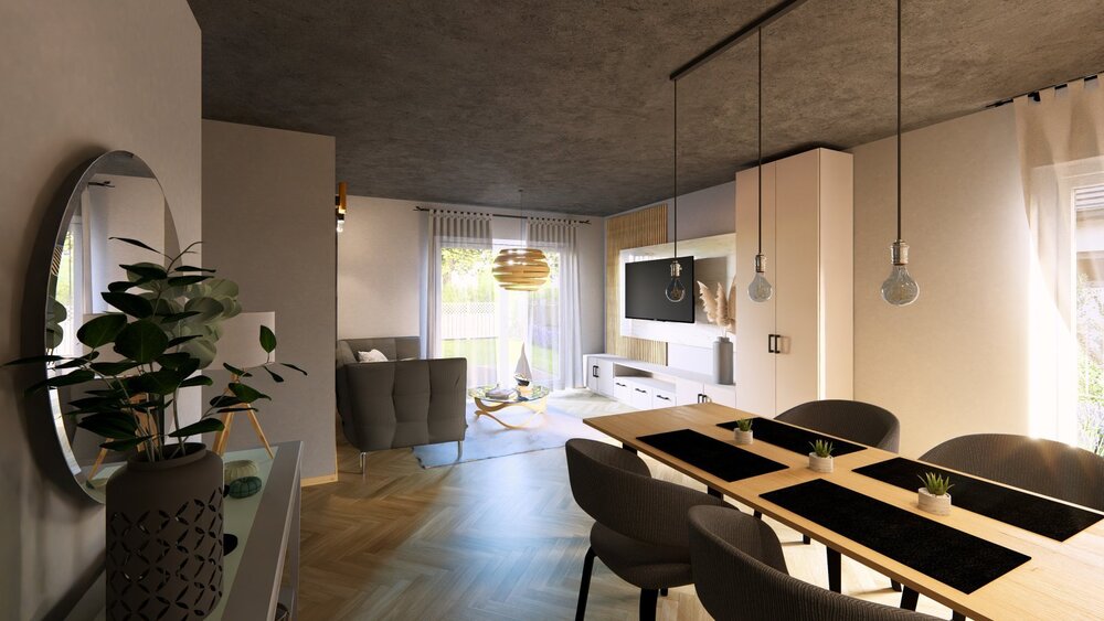 Individueller Bungalow in Emskirchen - Flexibles Wohnen auf 66,86 m² mit allkauf Servicepaket - Bungalow Emskirchen | Angebot:27329669