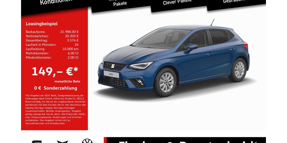 Seat Ibiza 23.931 km 21.988 &euro; Lohmar 53797