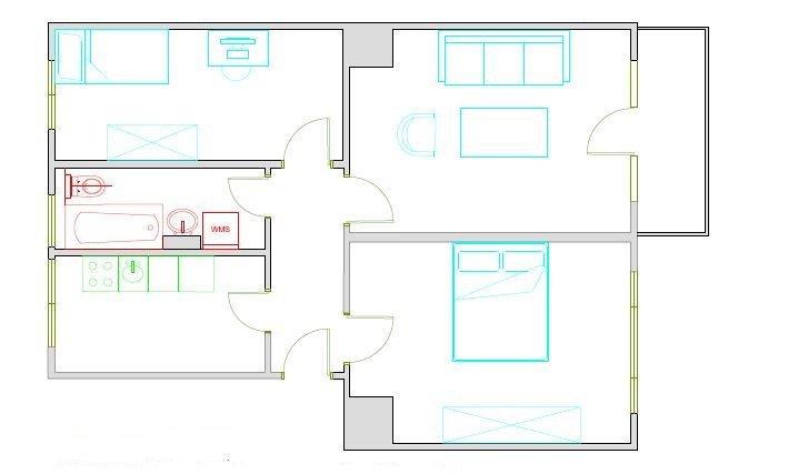 Erdgeschoßwohnung Brandenburg an der Havel Görden - 3 Zimmer, 59 m&sup2;, 469&euro; | Angebot:26180697
