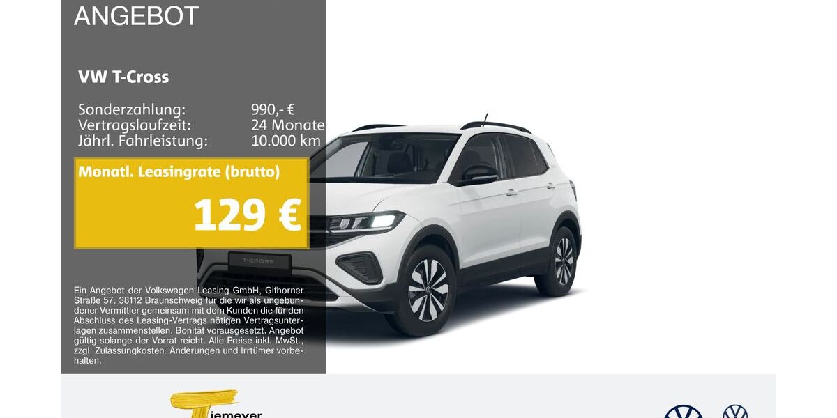 VW T-Cross 3.681 km 19.440 &euro; Castrop-Rauxel 44575