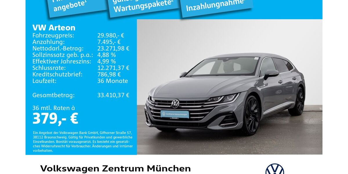 VW Arteon 85.104 km 29.980 &euro; München 80687