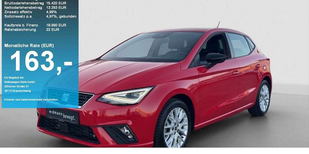 Seat Ibiza 12.855 km 18.850 &euro; Schwäbisch Gmünd-Lindach 73527