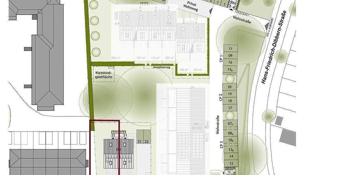 Doppelhaushälfte Norderstedt Harksheide - 4 Zimmer, 136 m&sup2;, 692.900&euro; | Angebot:25427665