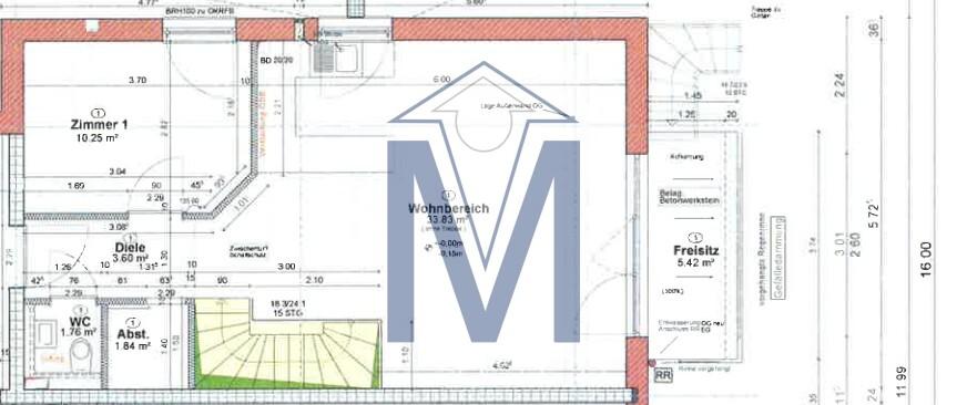 Maisonettenwohnung Ketsch - 3 Zimmer, 89 m&sup2;, 1.070&euro; | Angebot:25804644