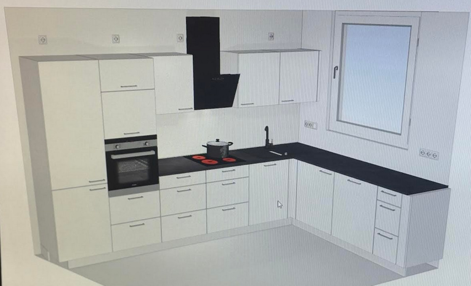 Neubau-Reihenhaus in Fürth-Burgfarrnbach mit Einbauküche 5 zimmer