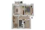 Etagenwohnung Zeitz - 3 Zimmer, 60 m&sup2;, 393&euro; | Angebot:26423867