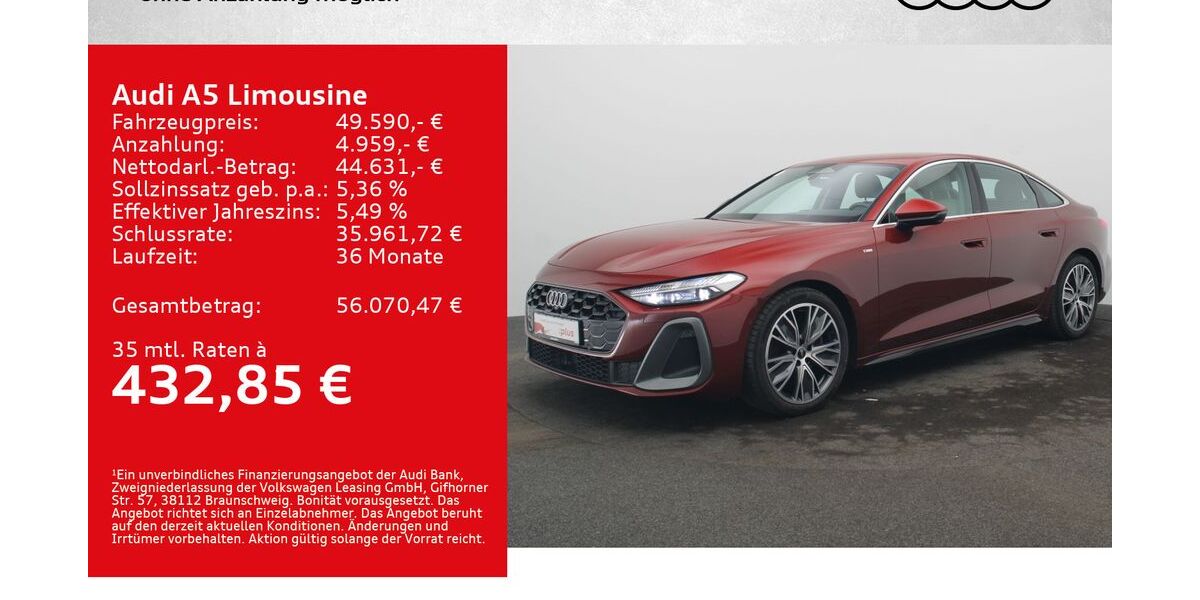 Audi A5 10.500 km 48.680 &euro; Würzburg 97076