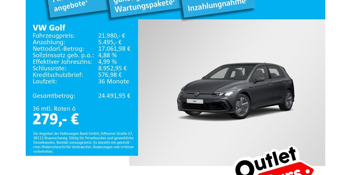 VW Golf 84.409 km 21.980 &euro; Dachau 85221