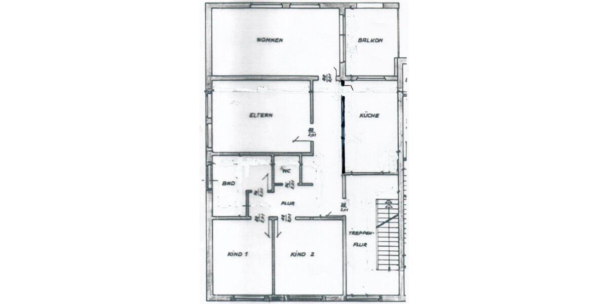 Etagenwohnung Meine - 5 Zimmer, 108 m&sup2;, 850&euro; | Angebot:26326354