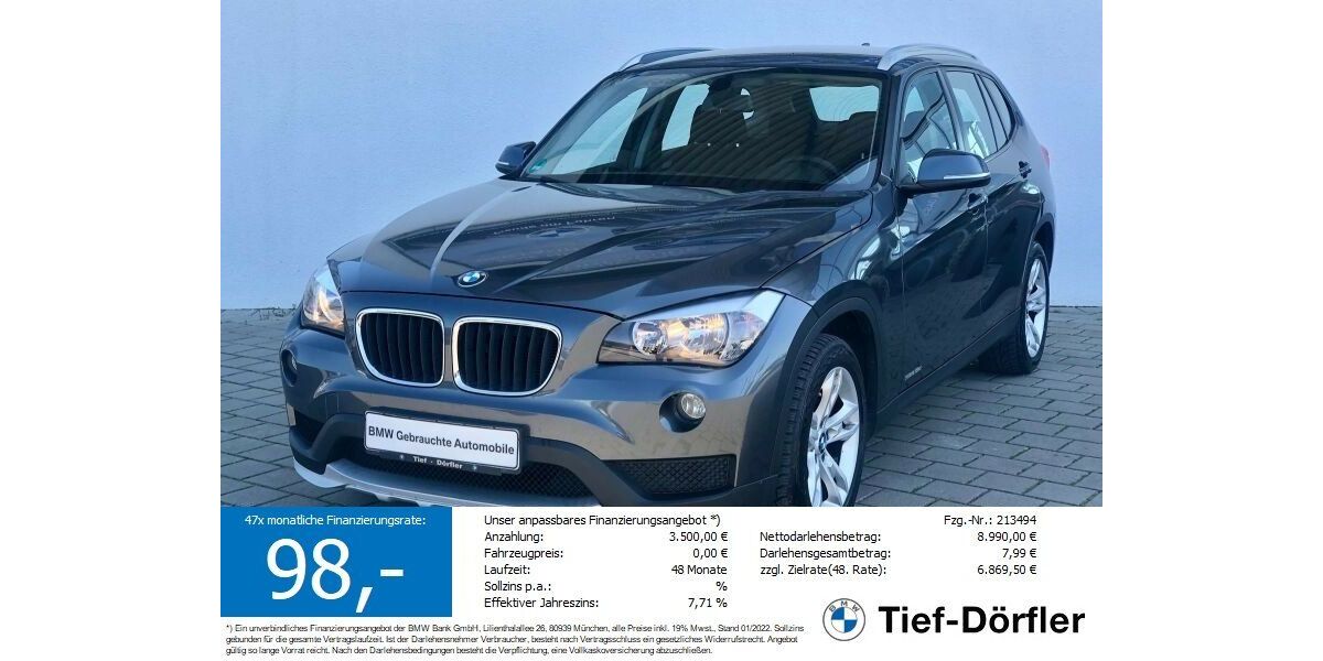 BMW X1 110.939 km 12.490 &euro; Marktsteft 97342