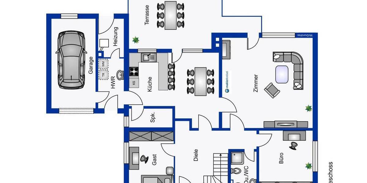 Einfamilienhaus Esens - 6 Zimmer, 180 m&sup2;, 449.000&euro; | Angebot:26202125