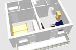 Etagenwohnung Bad Orb - 2 Zimmer, 38 m&sup2;, 530&euro; | Angebot:26318585