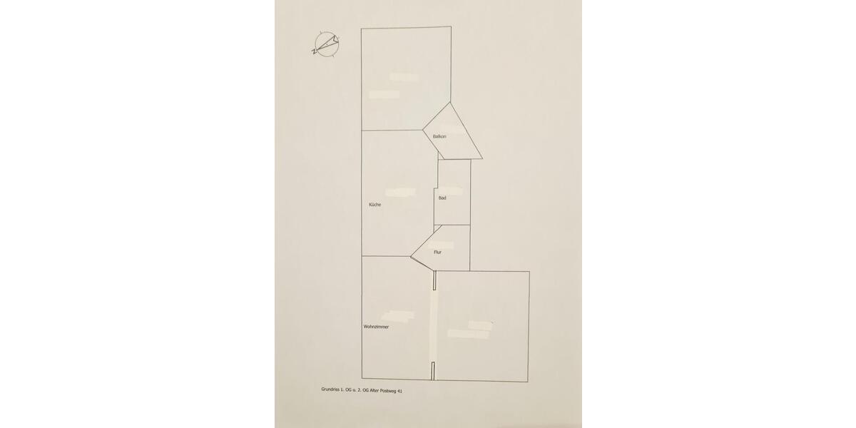 Teilmöblierte, ruhige renovierte Wohnung in bester Lage 2 zimmer