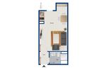 Etagenwohnung Nürnberg Herrnhütte - 1 Zimmer, 23 m&sup2;, 115.000&euro; | Angebot:27095745