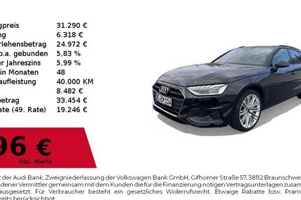 Audi A4 24.927 km 31.290 &euro; Dessau-Roßlau 06844