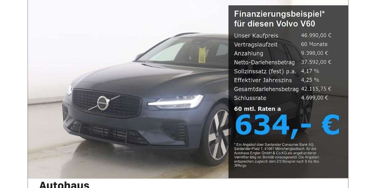 Volvo V60 18.095 km 46.990 &euro; Lübeck 23566