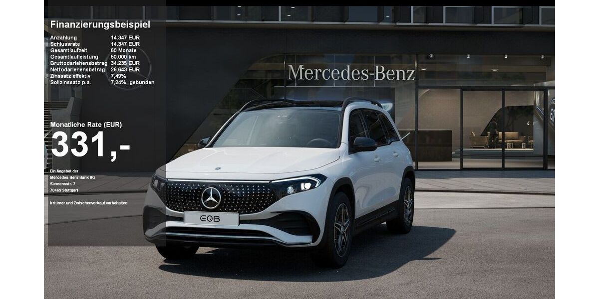 Mercedes-Benz EQB 21.175 km 40.990 &euro; Lübeck 23556