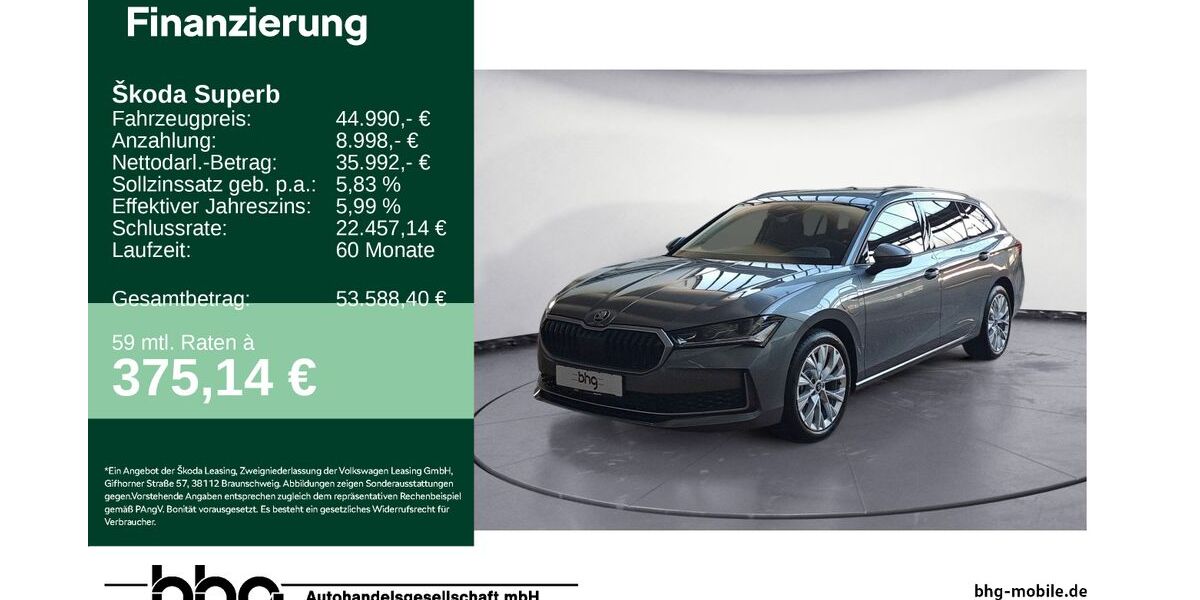 Skoda Superb 6.000 km 44.990 &euro; Ettlingen 76275
