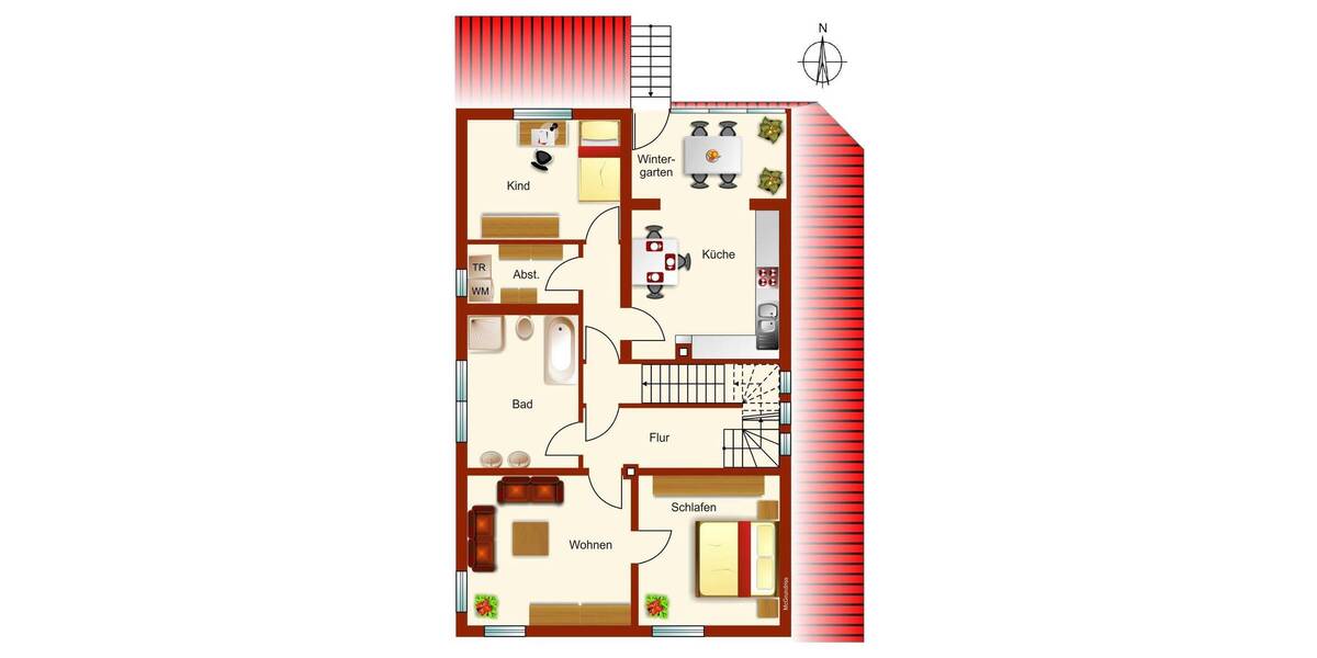 Mehrfamilienhaus, Wohnhaus Gütersloh Innenstadt - 7 Zimmer, 495.000&euro; | Angebot:26450961