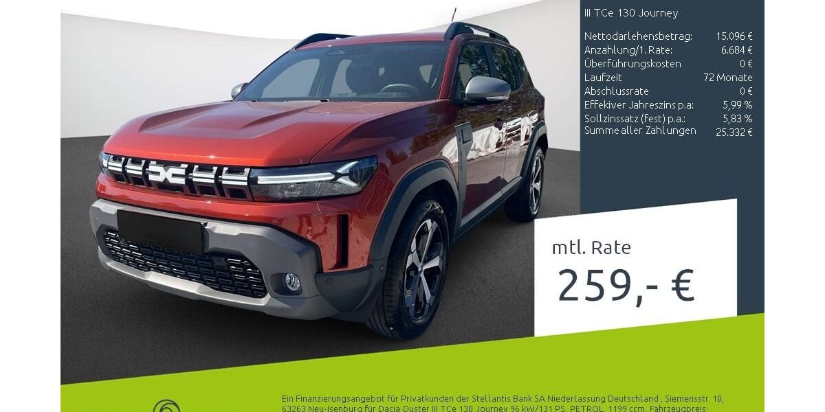 Dacia Duster 2.820 km 21.480 &euro; Ahaus 48683