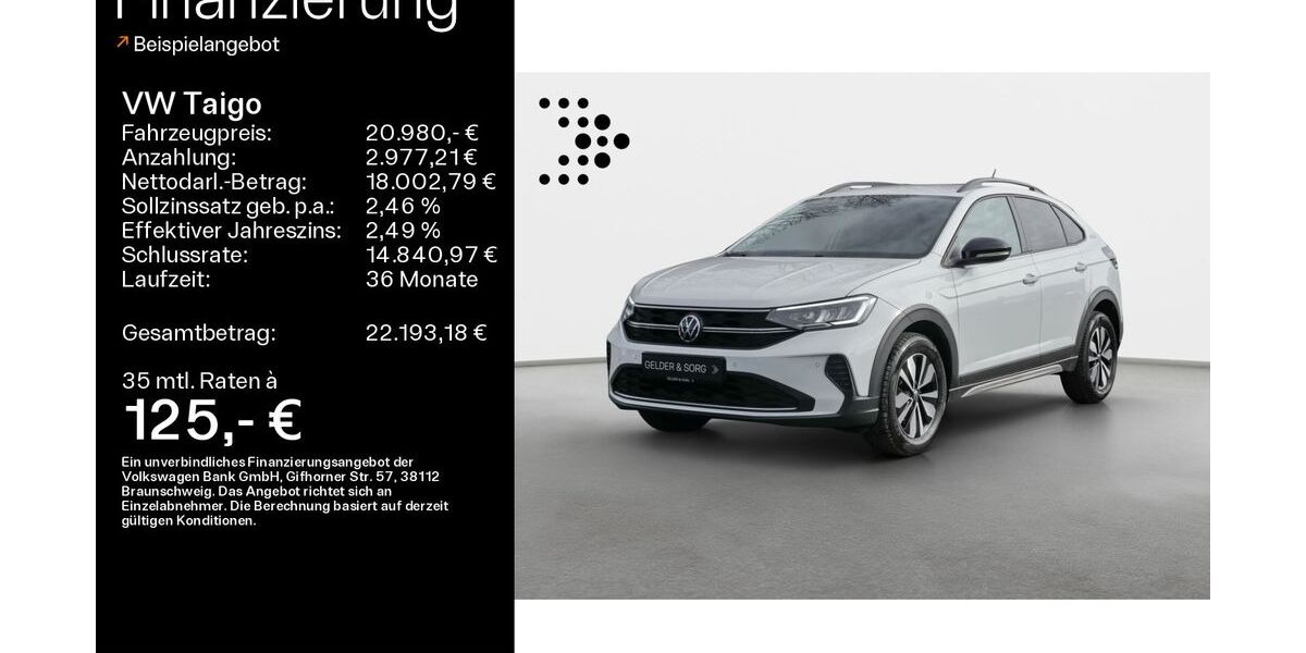 VW Taigo 27.212 km 20.980 &euro; Ebern 96106